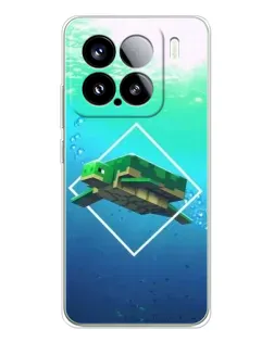 Чохол для Xiaomi Civi 5Pro з картинкою «Черепаха Minecraft»