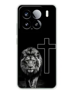 Чохол для Xiaomi Civi 5Pro з картинкою «Лев та Хрест»