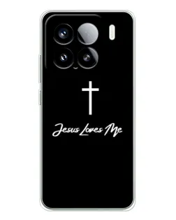 Чохол для Xiaomi Civi 5Pro з картинкою «Ісус любить тебе»