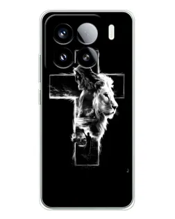 Чохол для Xiaomi Civi 5Pro з картинкою «Сяючий хрест Jesus»