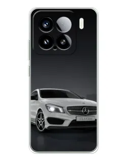 Чохол для Xiaomi Civi 5Pro з картинкою «Mercedes AMG GT Silver»