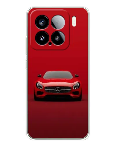 Чохол для Xiaomi Civi 5Pro з картинкою «Червоний Mercedes AMG»