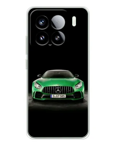 Чохол для Xiaomi Civi 5Pro з картинкою «Mercedes — неоновий лого»