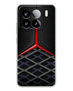 Чохол для Xiaomi Civi 5Pro з картинкою «Mercedes Carbon Grid»