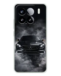 Чохол для Xiaomi Civi 5Pro з картинкою «Mercedes у диму»