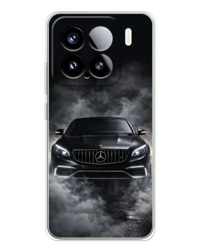 Чохол для Xiaomi Civi 5Pro з картинкою «Mercedes у диму»