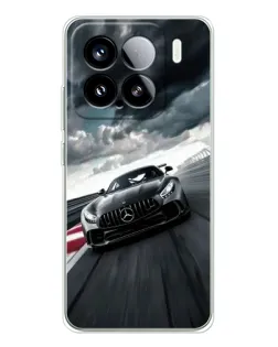 Чохол для Xiaomi Civi 5Pro з картинкою «Гоночний Mercedes AMG»