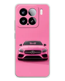 Чохол для Xiaomi Civi 5Pro з картинкою «Рожевий Mercedes AMG»