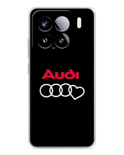 Чохол для Xiaomi Civi 5Pro з картинкою «Логотип Audi Heart»