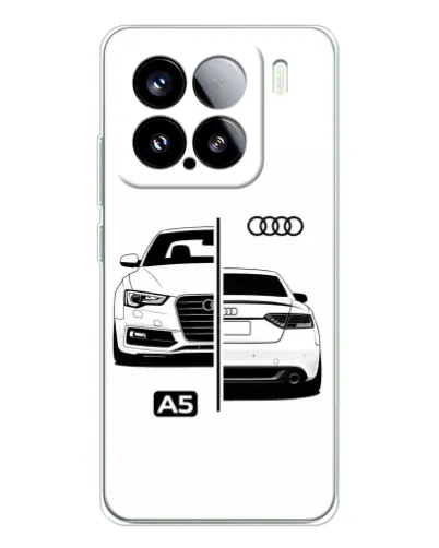 Чохол для Xiaomi Civi 5Pro з картинкою «Audi — контрастний дизайн»