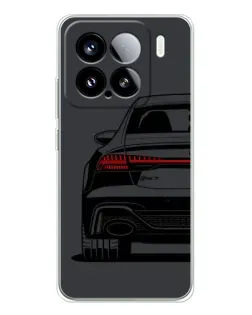 Чохол для Xiaomi Civi 5Pro з картинкою «Задня частина Audi — арт»