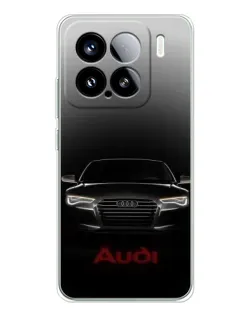 Чохол для Xiaomi Civi 5Pro з картинкою «Audi — градієнтний контур»