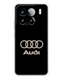 Чохол для Xiaomi Civi 5Pro з картинкою «Audi — золотий логотип»