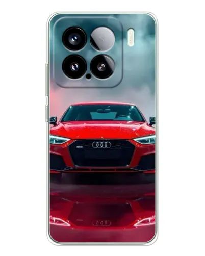 Чохол для Xiaomi Civi 5Pro з картинкою «Audi RS — червоний стиль»