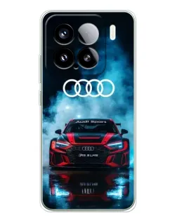 Чохол для Xiaomi Civi 5Pro з картинкою «Audi Sport — неон»