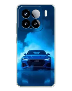 Чохол для Xiaomi Civi 5Pro з картинкою «Audi — блакитна енергія»