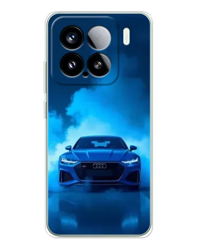 Чохол для Xiaomi Civi 5Pro з картинкою «Audi — блакитна енергія»