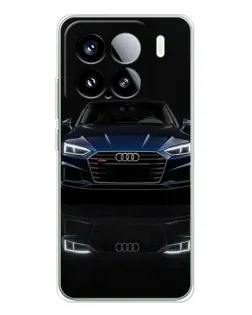 Чохол для Xiaomi Civi 5Pro з картинкою «Audi — нічне відображення»