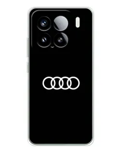 Чохол для Xiaomi Civi 5Pro з картинкою «Audi White Logo»