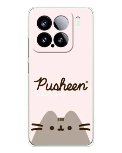 Чохол для Xiaomi Civi 5Pro з картинкою «Pusheen логотип» Чохол для Xiaomi Civi 5Pro з картинкою «Pusheen логотип»