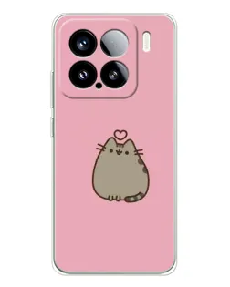 Чохол для Xiaomi Civi 5Pro з картинкою «Pusheen серце»