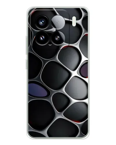 Чохол для Xiaomi Civi 5Pro з картинкою «Об'ємна темна решітка» Чохол для Xiaomi Civi 5Pro з картинкою «Об'ємна темна решітка»