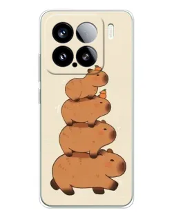 Чохол для Xiaomi Civi 5Pro з картинкою «Вежа з капібар»