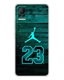 Чохол для Xiaomi Civi з картинкою «Jordan Cyan 23»