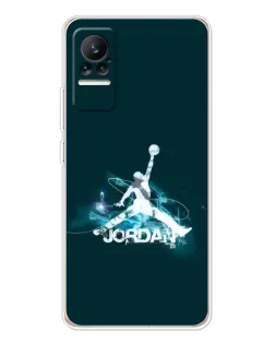 Чохол для Xiaomi Civi з картинкою «Jordan Blue Fire»