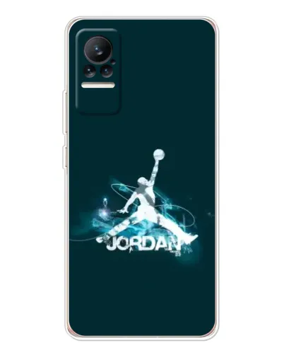 Чохол для Xiaomi Civi з картинкою «Jordan Blue Fire»