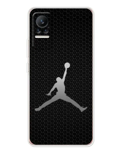 Чохол для Xiaomi Civi з картинкою «Jordan Dark Carbon»
