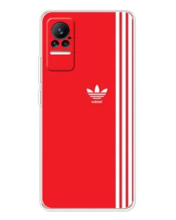 Чохол для Xiaomi Civi з картинкою «Червоний мінімалізм Adidas»