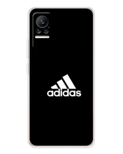Чохол для Xiaomi Civi з картинкою «Чорна класика Adidas»