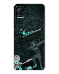 Чохол для Xiaomi Civi з картинкою «Спортивний арт Nike»