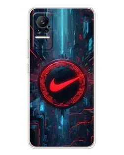 Чохол для Xiaomi Civi з картинкою «Техногенний стиль Nike»
