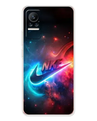 Чохол для Xiaomi Civi з картинкою «Вогняний логотип Nike»
