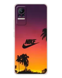 Чохол для Xiaomi Civi з картинкою «Nike на заході сонця»