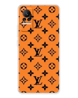 Чохол для Xiaomi Civi з картинкою «Помаранчевий стиль LV»