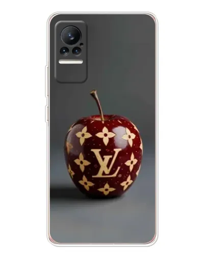 Чохол для Xiaomi Civi з картинкою «Червоне яблуко LV»