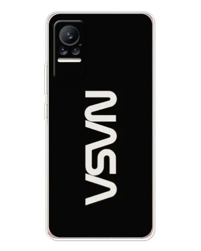 Чохол для Xiaomi Civi з картинкою «NASA — вертикальний логотип»
