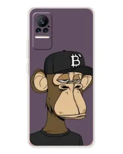 Чохол для Xiaomi Civi з картинкою «Bored Ape в кепці»