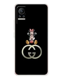 Чохол для Xiaomi Civi з картинкою «Мінні Маус на лого»