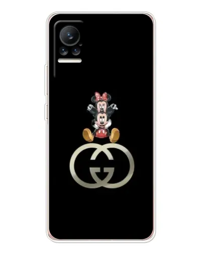 Чохол для Xiaomi Civi з картинкою «Мінні Маус на лого»