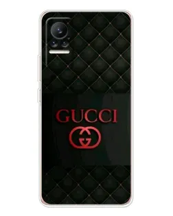Чохол для Xiaomi Civi з картинкою «Gucci — стьобаний чорний»