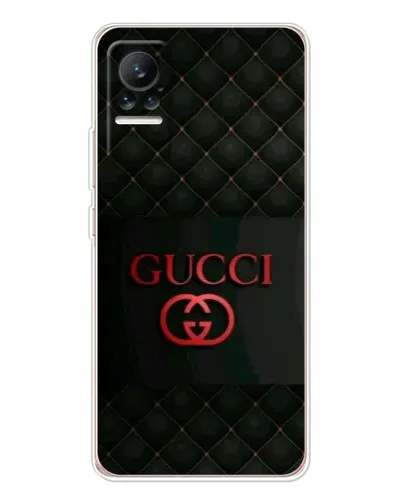 Чохол для Xiaomi Civi з картинкою «Gucci — стьобаний чорний»