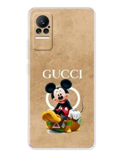 Чохол для Xiaomi Civi з картинкою «Міккі Маус Gucci — крафт»