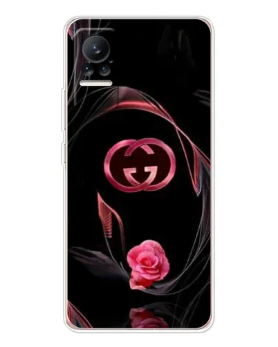 Чохол для Xiaomi Civi з картинкою «Gucci — неонова троянда»