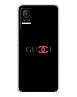 Чохол для Xiaomi Civi з картинкою «Gucci — червоний градієнт»