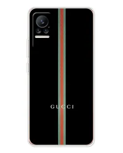 Чехол для Xiaomi Civi с картинкой «Gucci — строгая линия»