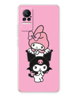 Чохол для Xiaomi Civi з картинкою «Тріо My Melody та Kuromi» Чохол для Xiaomi Civi з картинкою «Тріо My Melody та Kuromi»